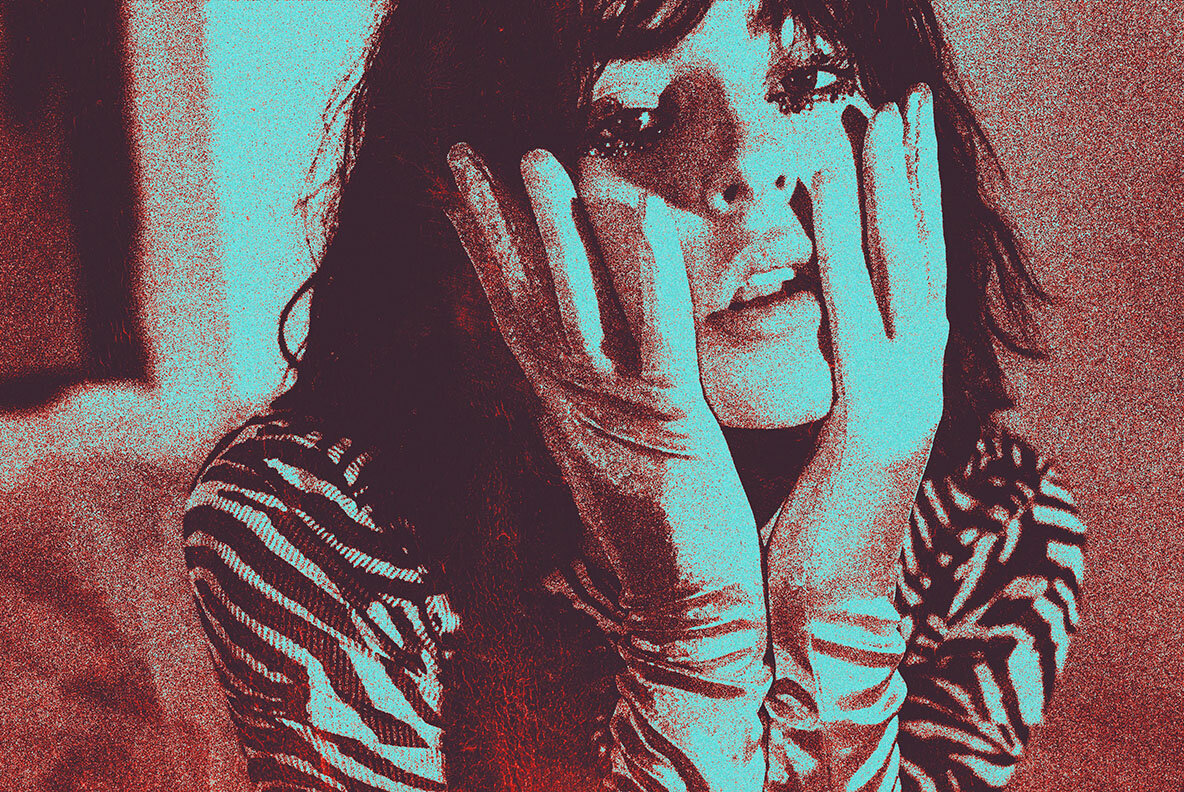 Risograph Dust Photo Effect 4