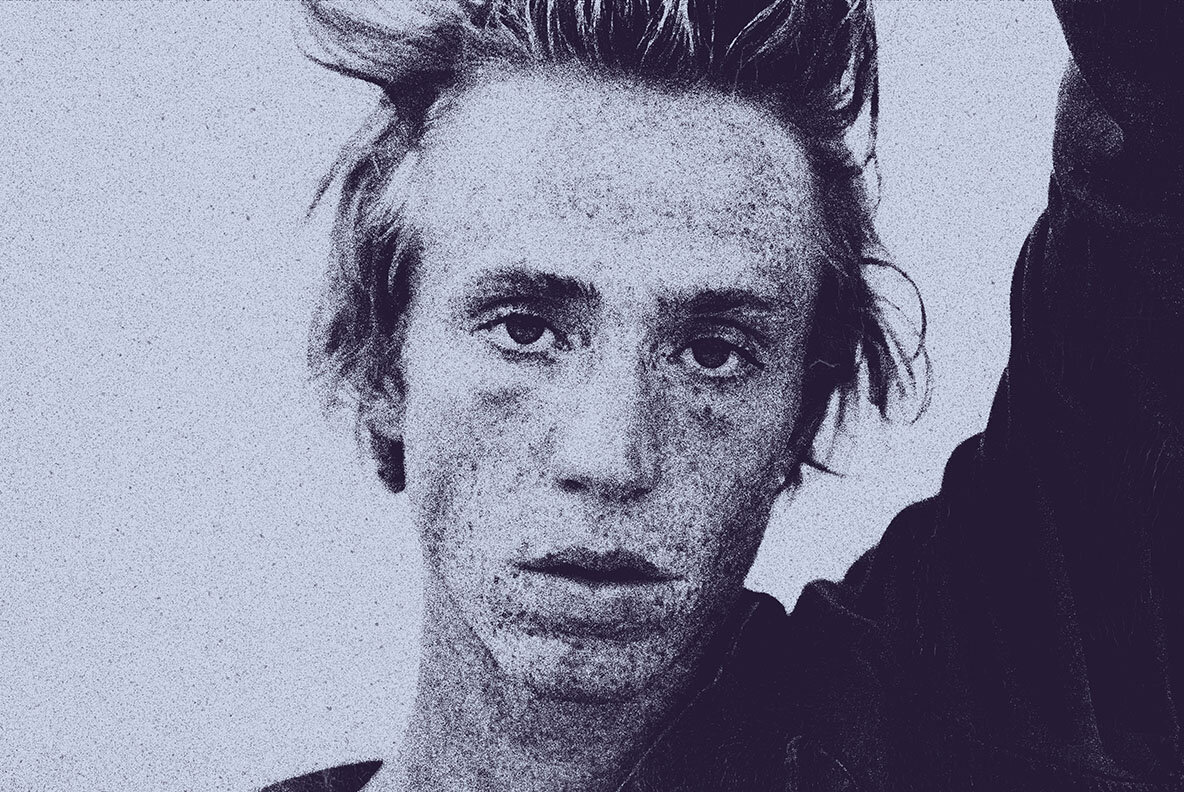 Risograph Dust Photo Effect 6