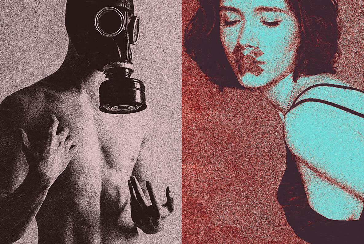 Risograph Dust Photo Effect 11