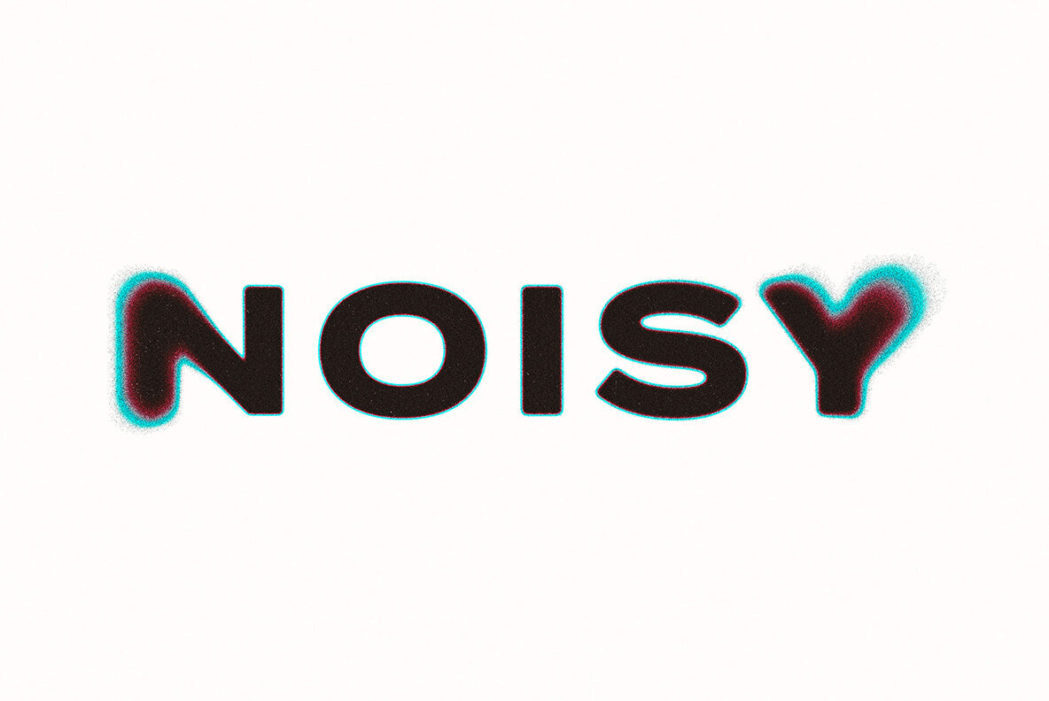 Noisy Text Effect 2