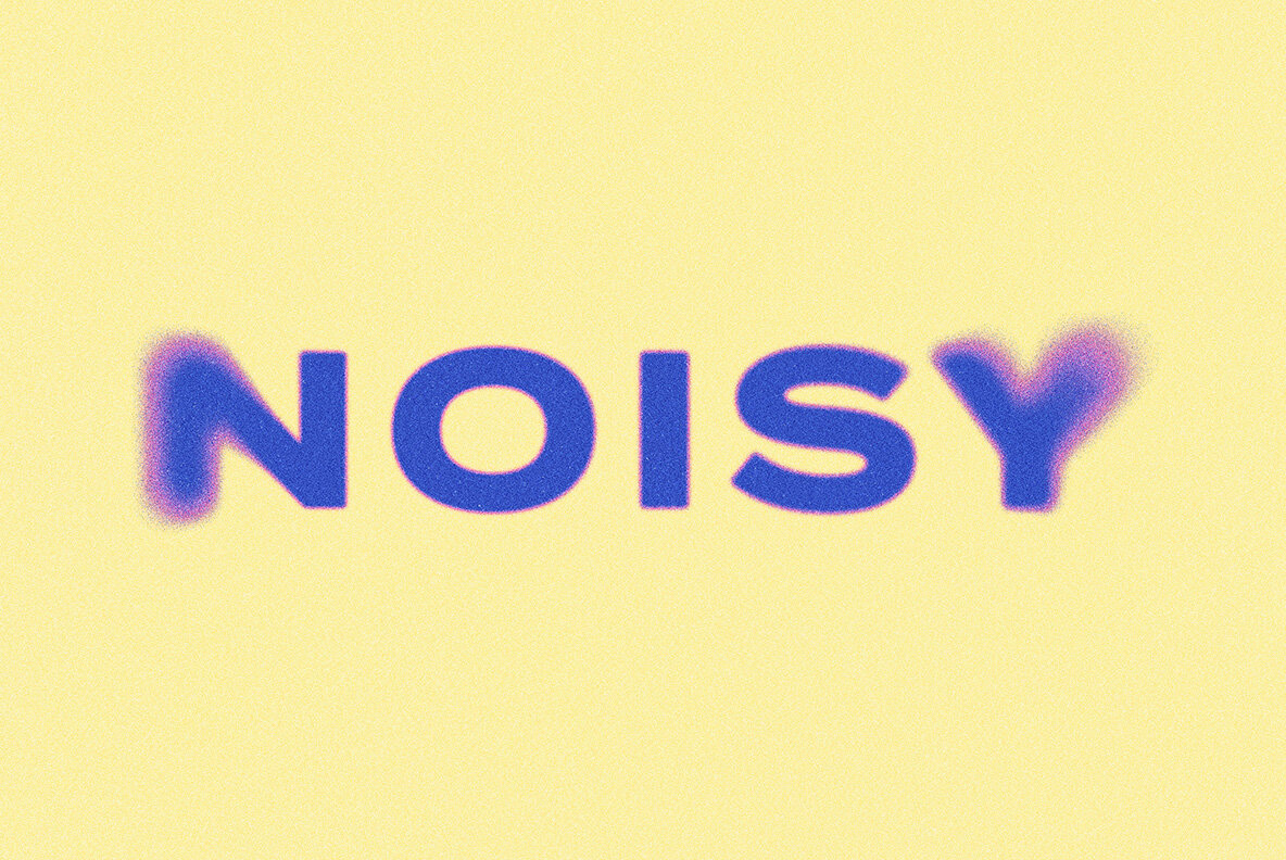 Noisy Text Effect 6