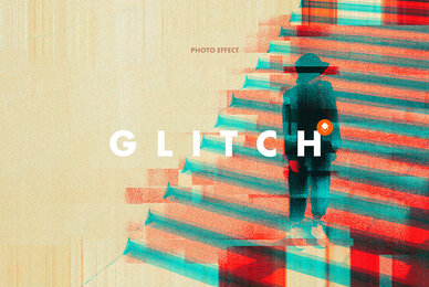 Glitch Displacement Effect