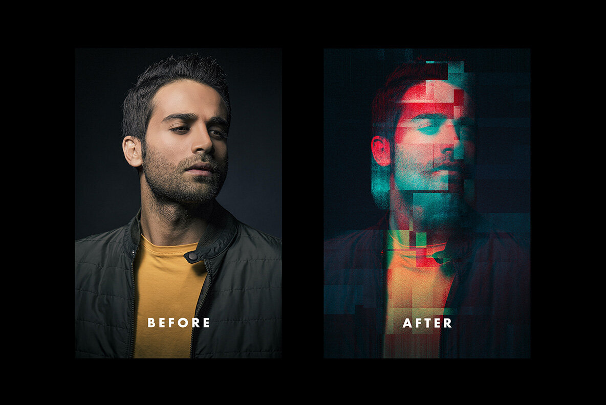 Glitch Displacement Effect 3