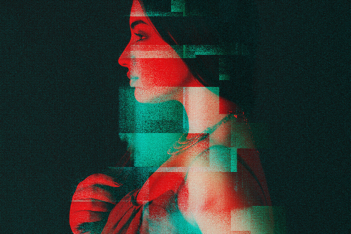 Glitch Displacement Effect 10