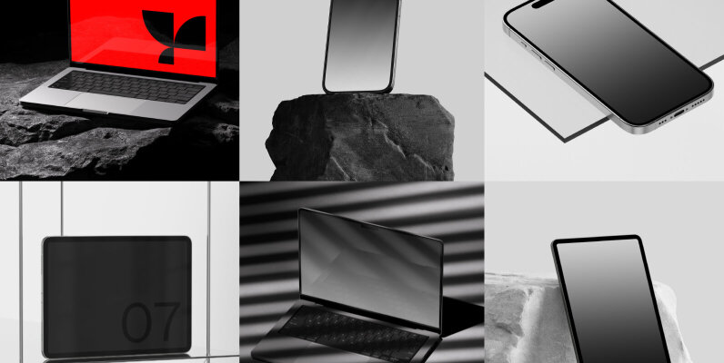 Tech Mockup Bundle VOL IV