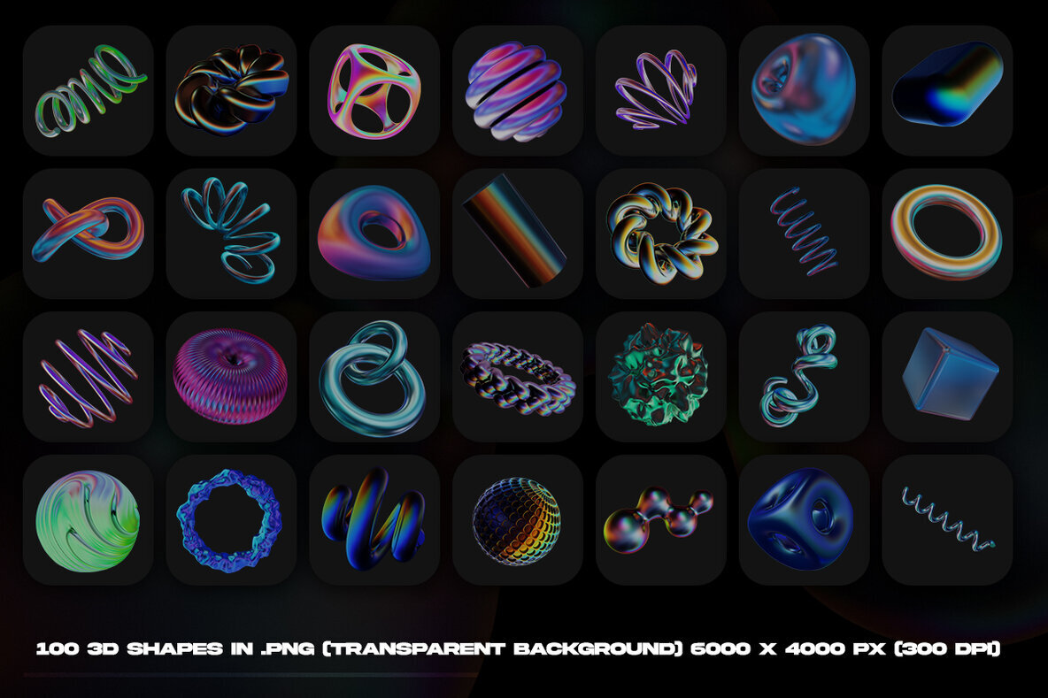 Volume   3D Shapes   Forms 2
