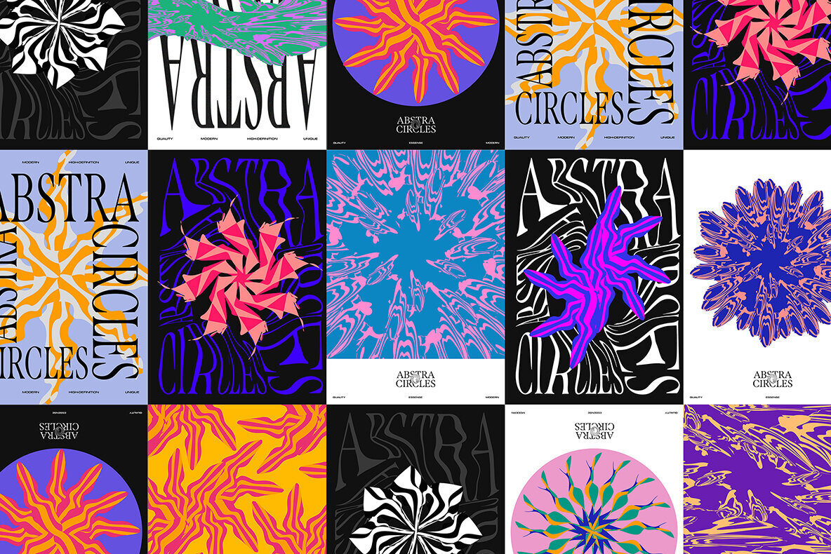 Distorted Abstract Shapes 2