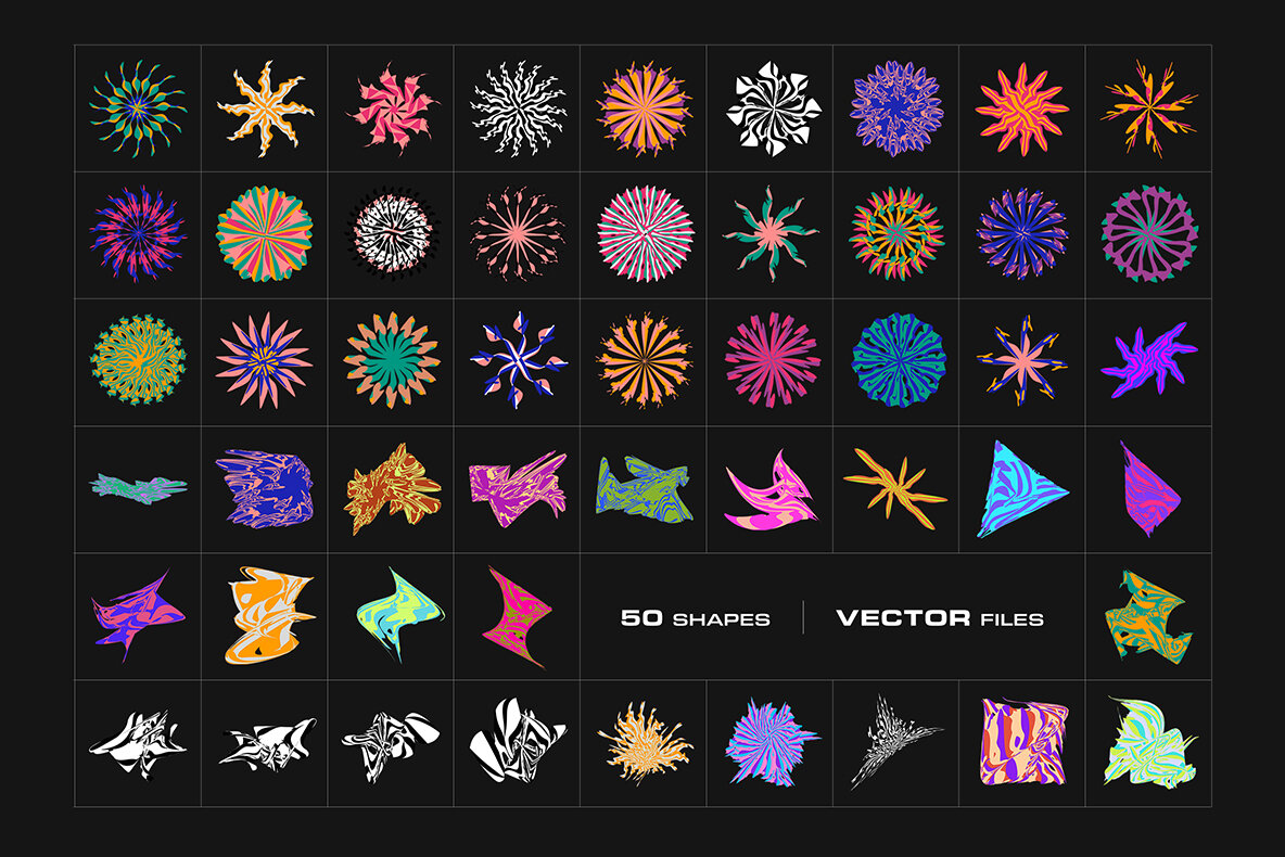 Distorted Abstract Shapes 10