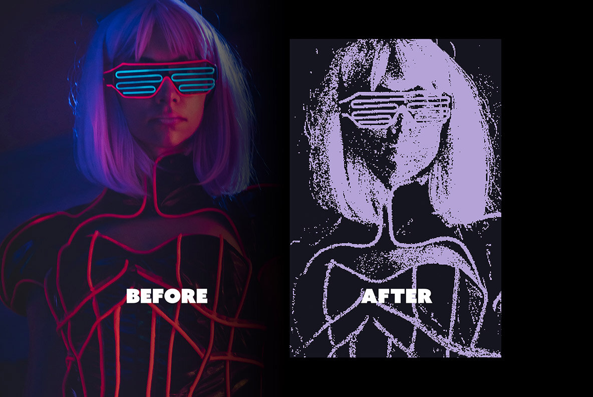 Bitmap Photo Effect 10