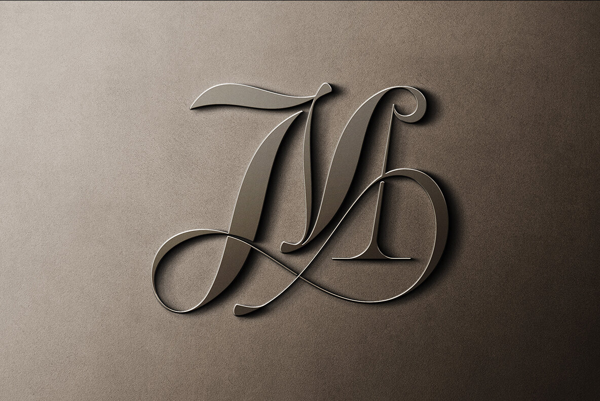 Stylish Steel Sign Mockup 3