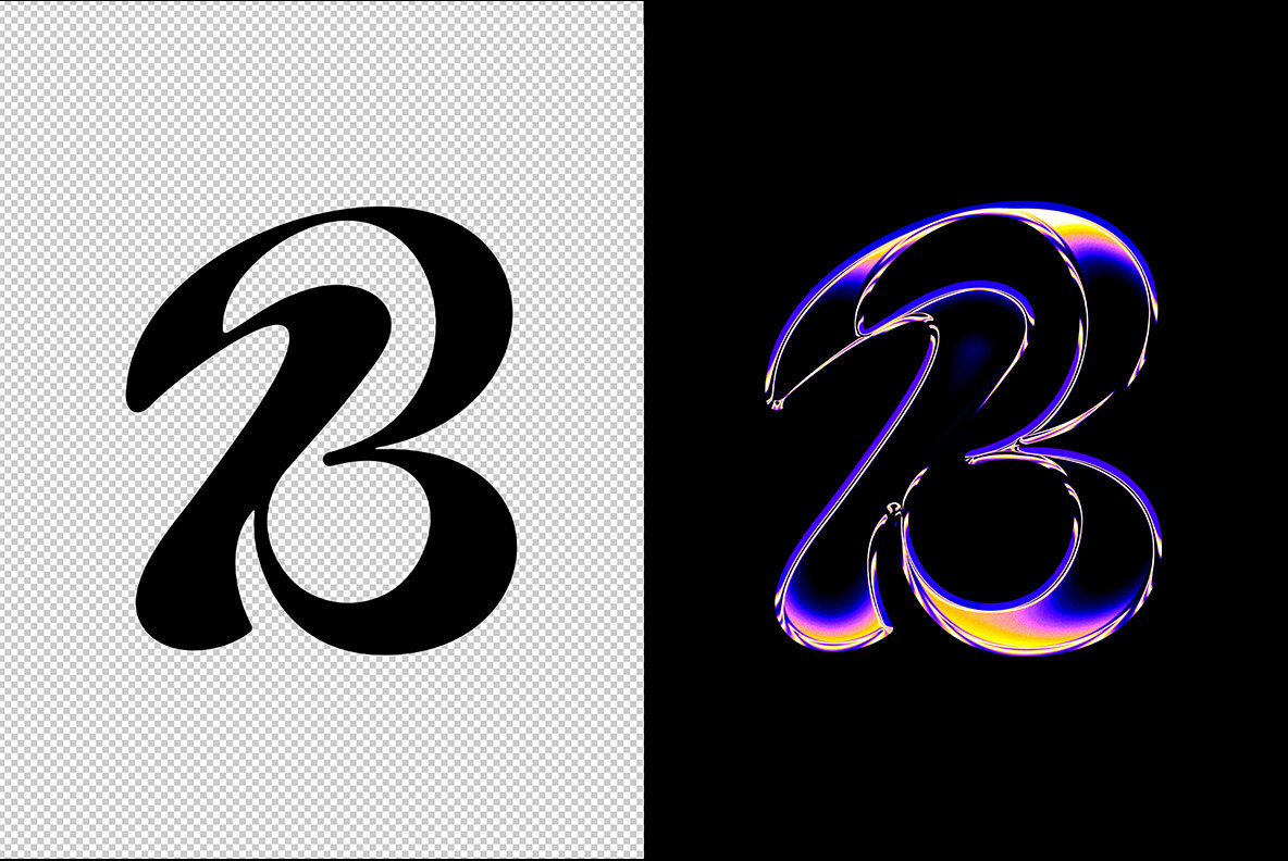 Shiny Chrome Effect 6