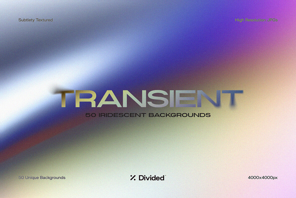 Transient 50 Iridescent Backgrounds 1