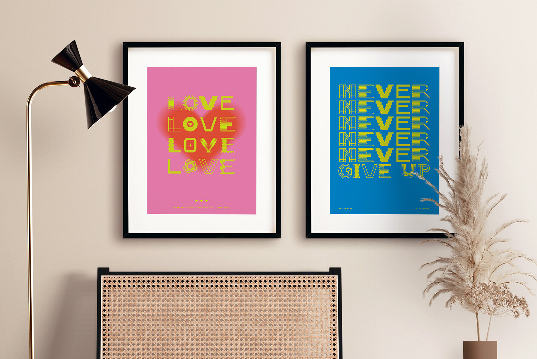 Typography Prints Posters 2