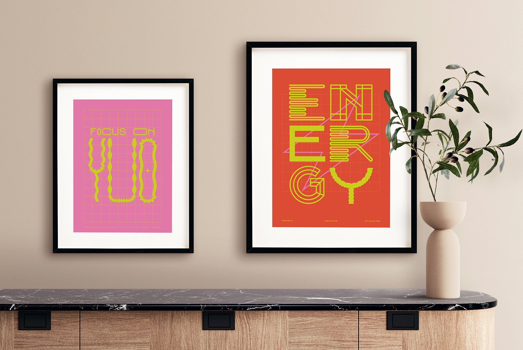 Typography Prints Posters 6