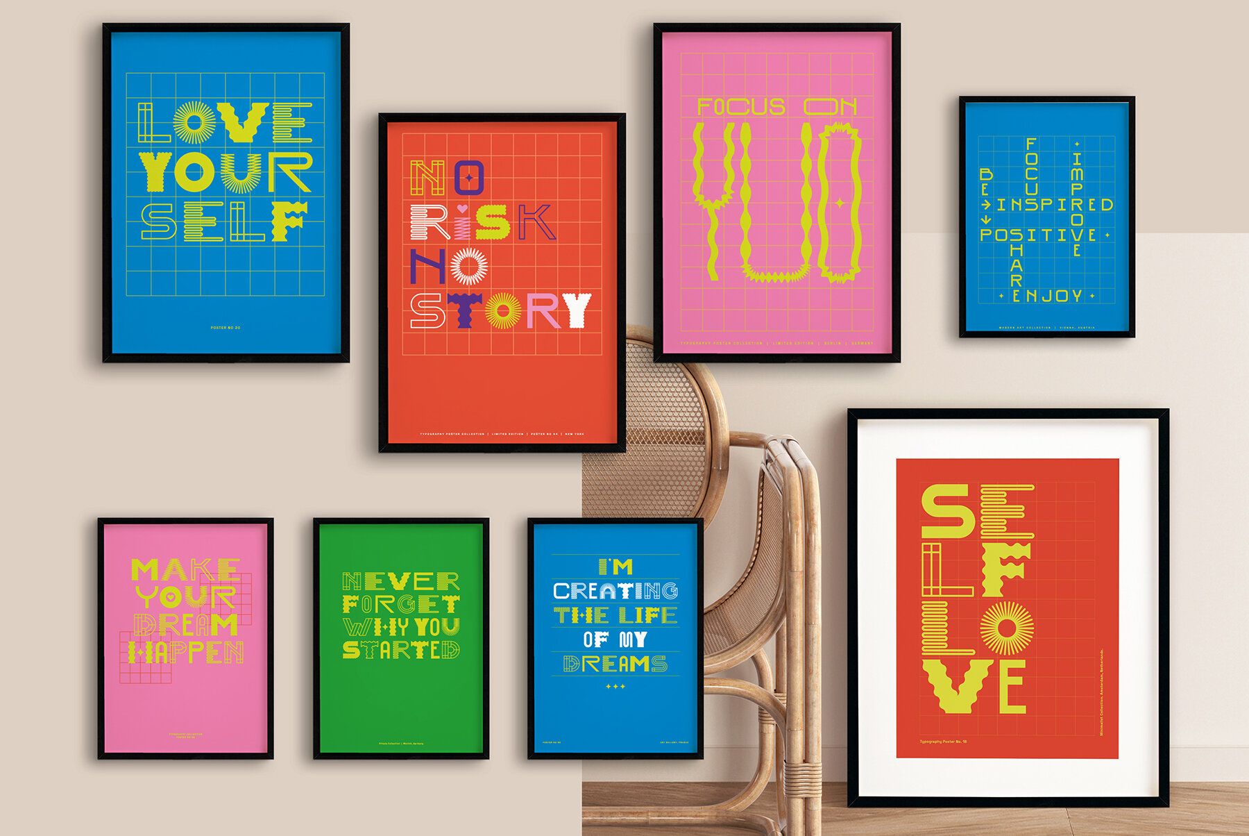 Typography Prints Posters 7