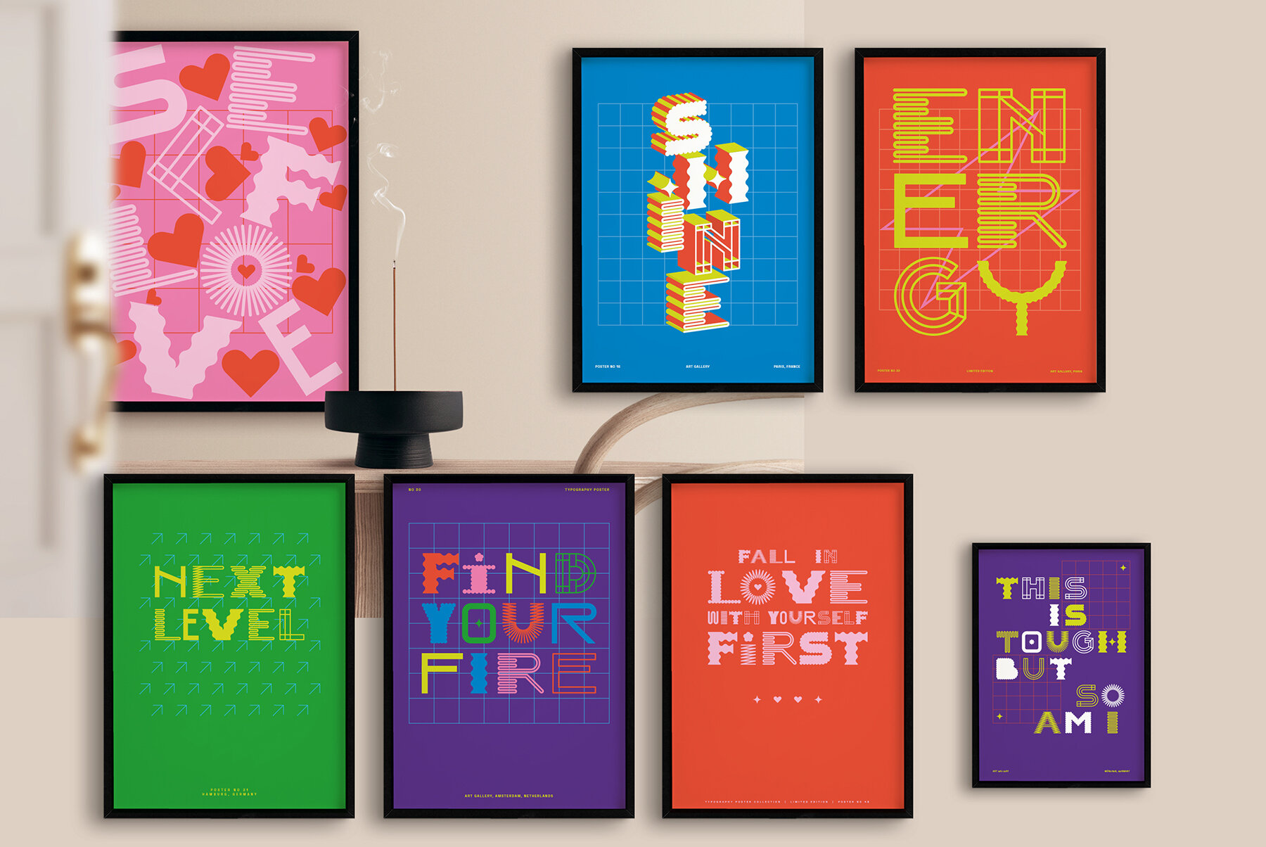 Typography Prints Posters 8