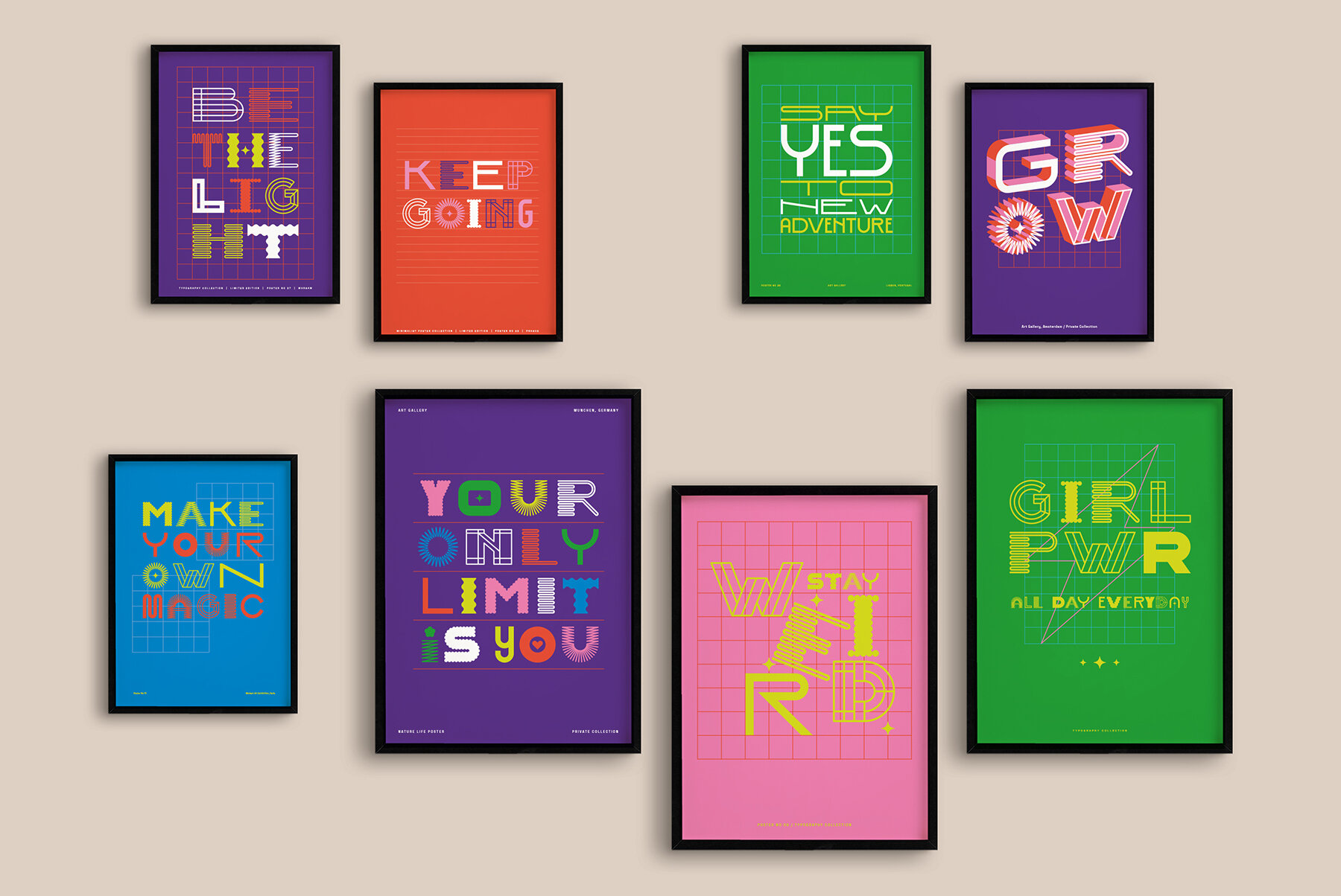 Typography Prints Posters 12