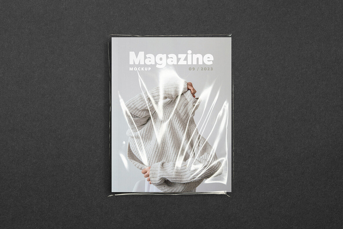 Wrapped Magazine Mockups 6