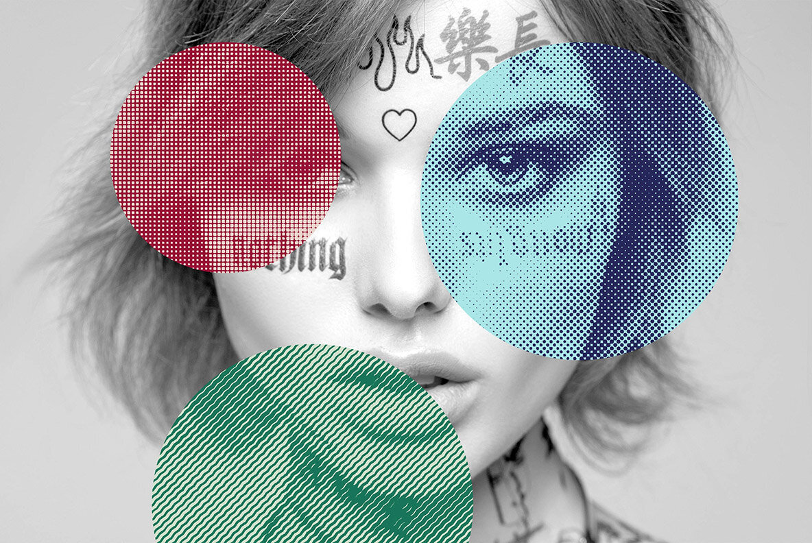 Classic Halftone Photo Effects 2