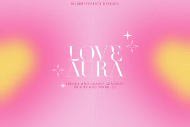 Aura Love gradient background