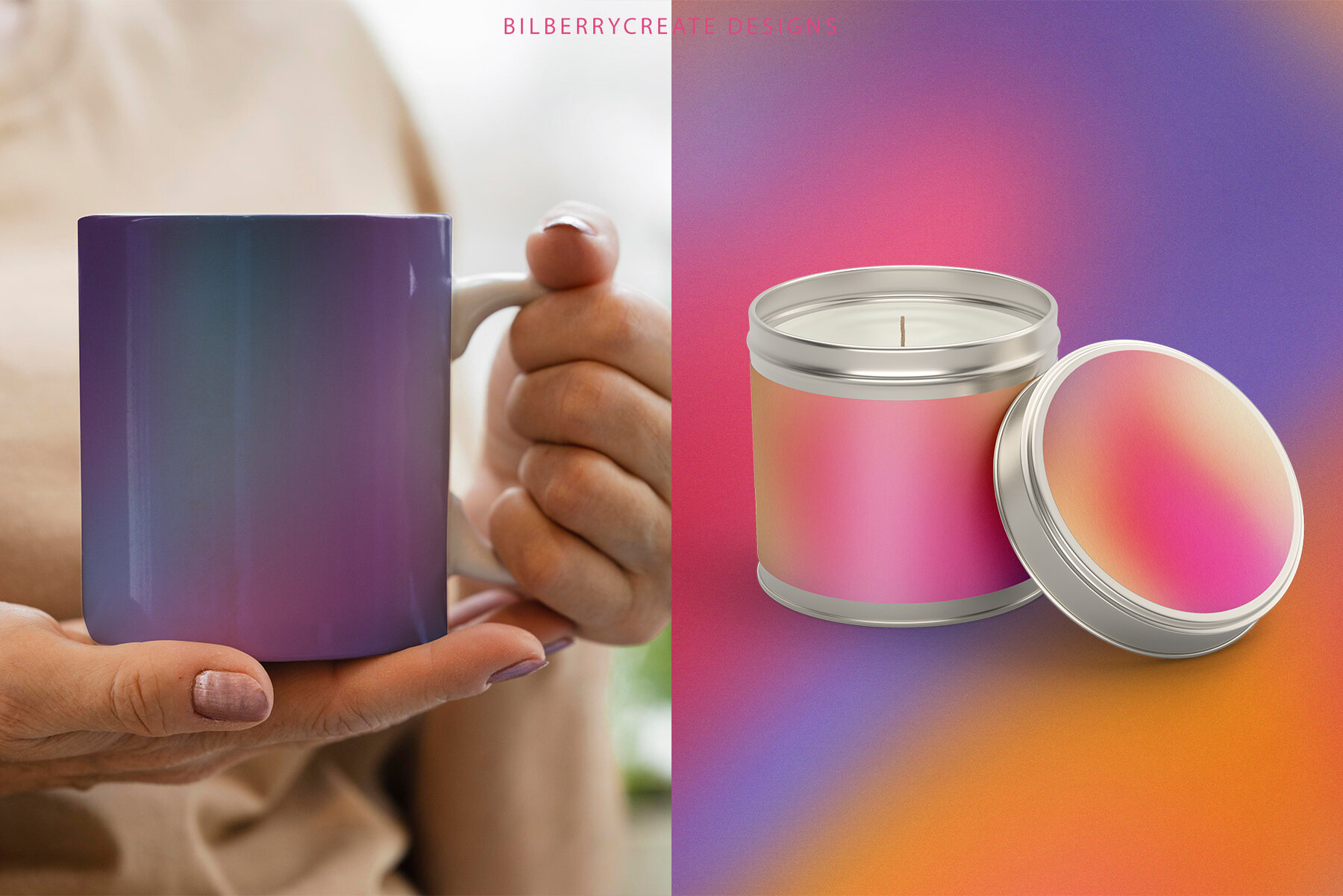 Aura Love gradient background 7