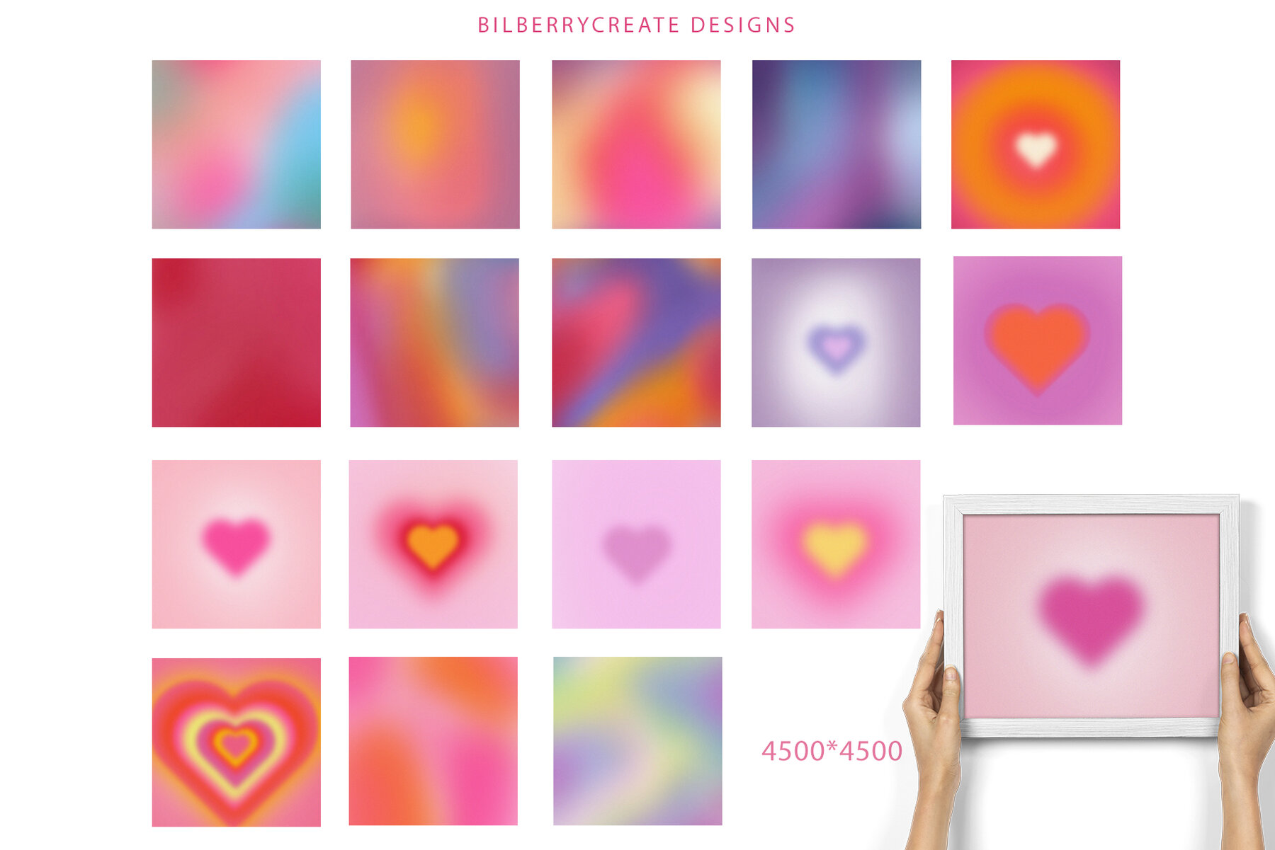 Aura Love gradient background 13