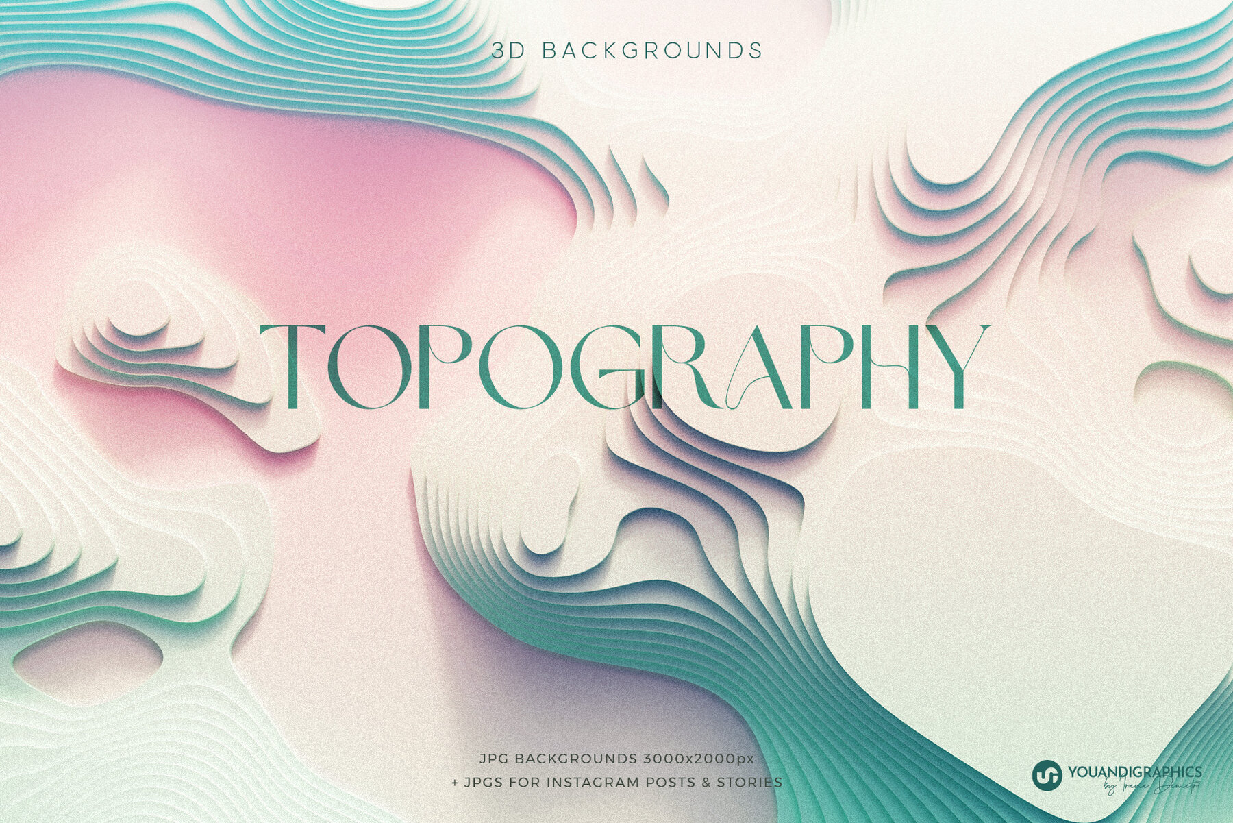 Topography   Colorful 3D Backgrounds 1