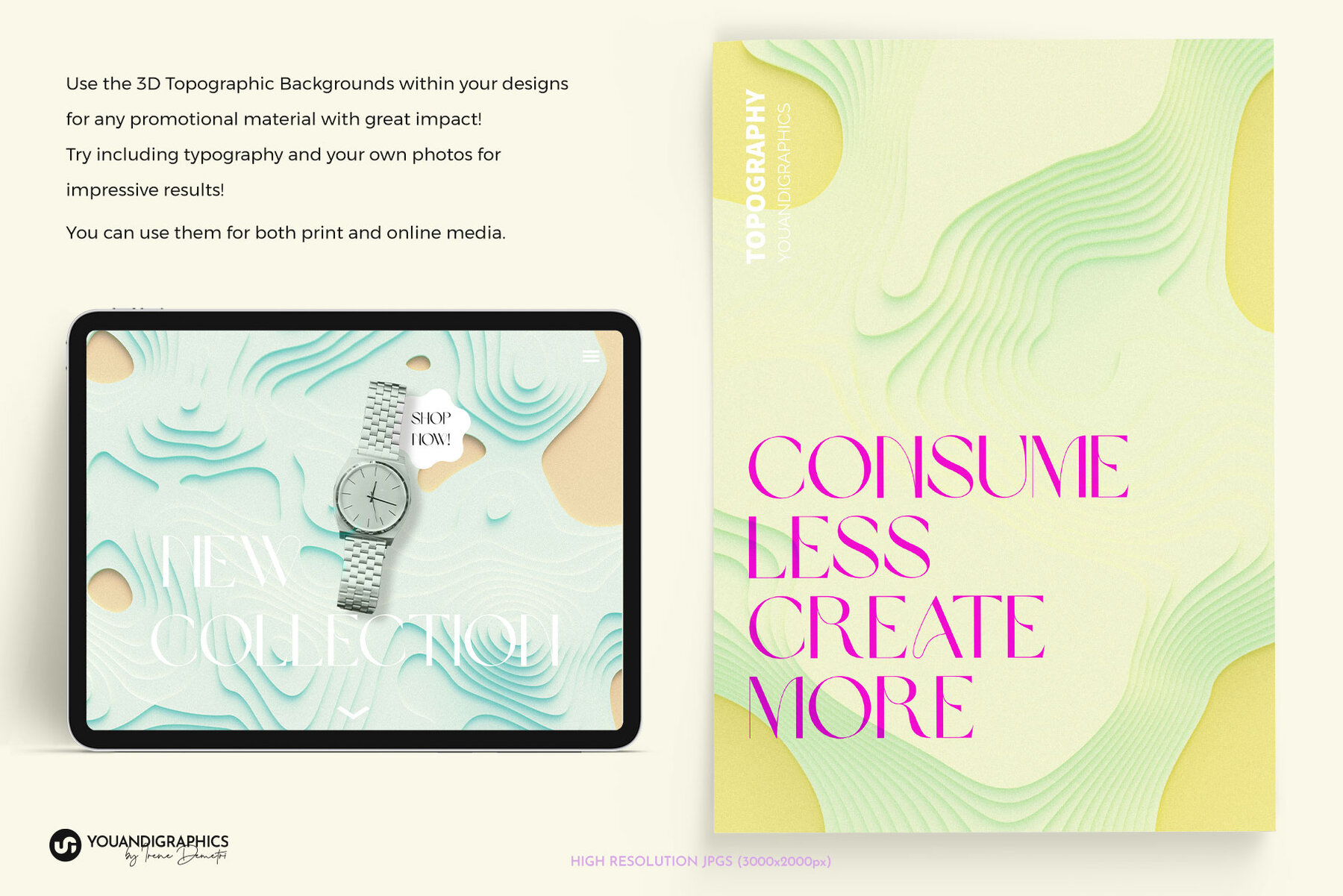 Topography   Colorful 3D Backgrounds 6