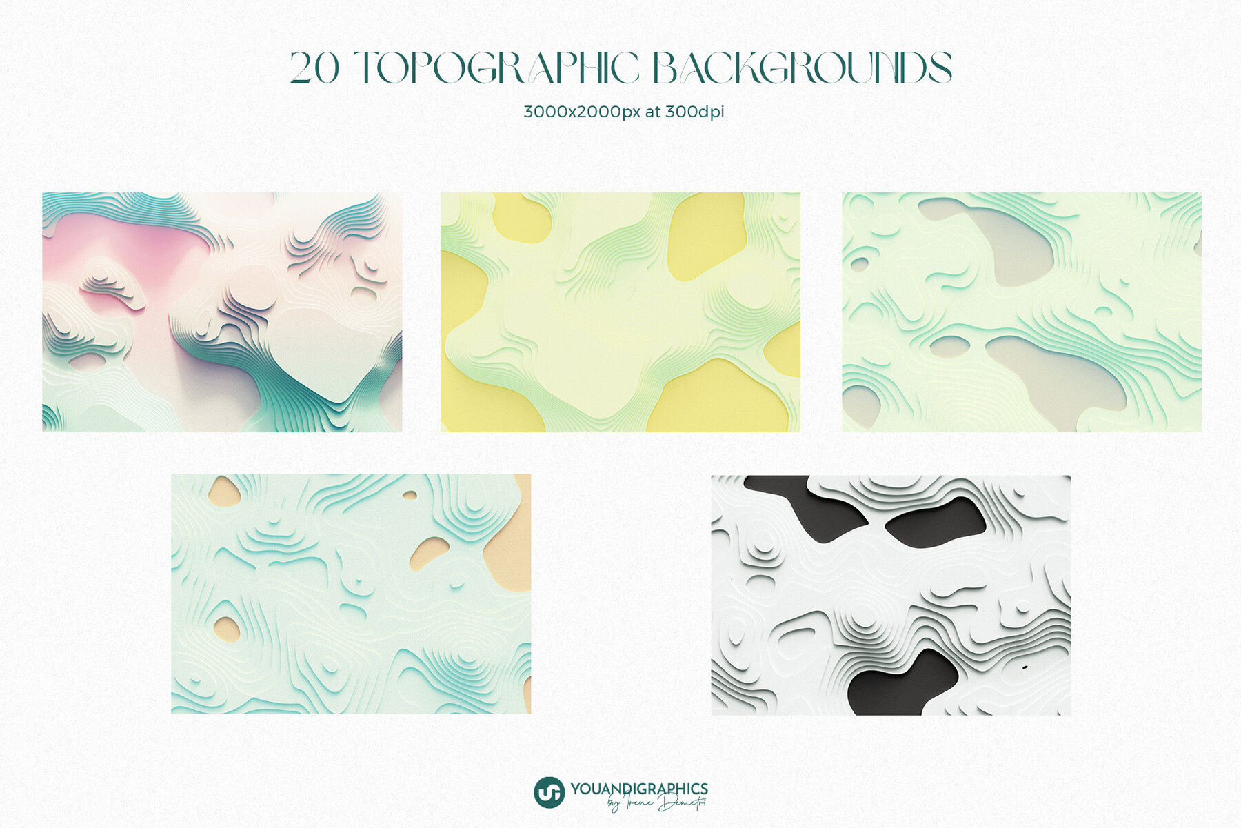Topography   Colorful 3D Backgrounds 10