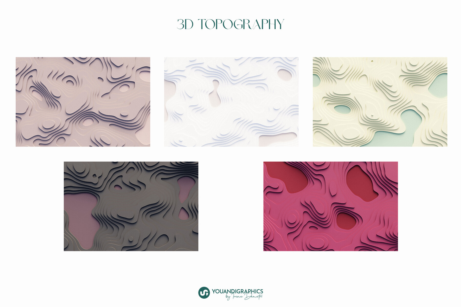 Topography   Colorful 3D Backgrounds 13