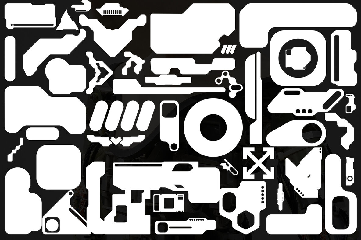 Cyber Glass   Shapes 5