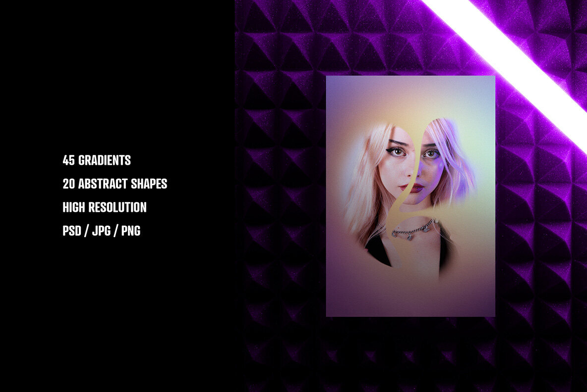 Blurred Cutout Masks Kit 2