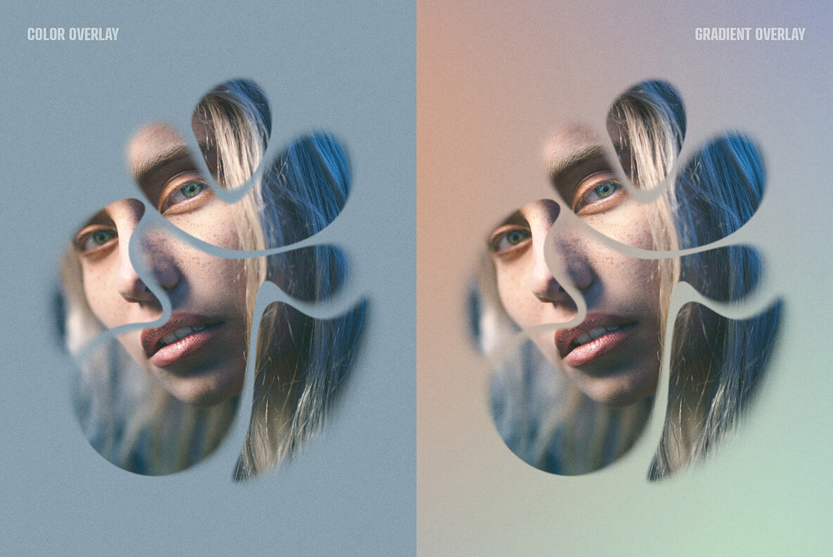 Blurred Cutout Masks Kit 8