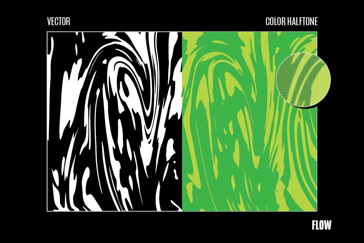 Flow Retro Color Halftones 4