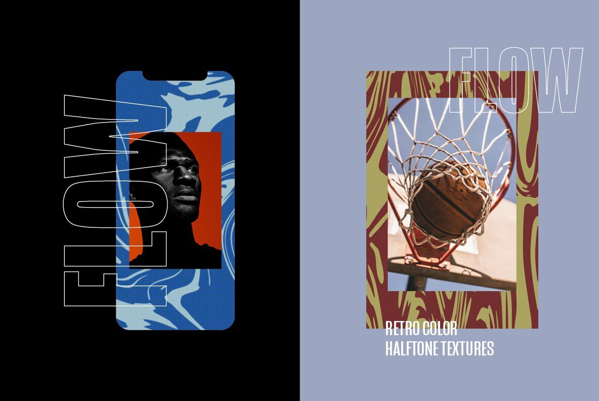 Flow Retro Color Halftones 6