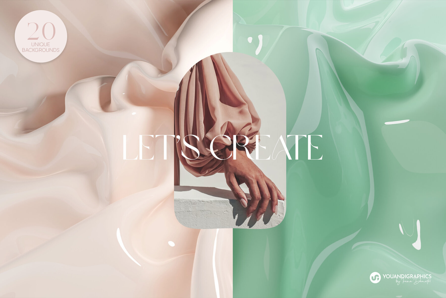 Plastic Texture 3D Backgrounds 2