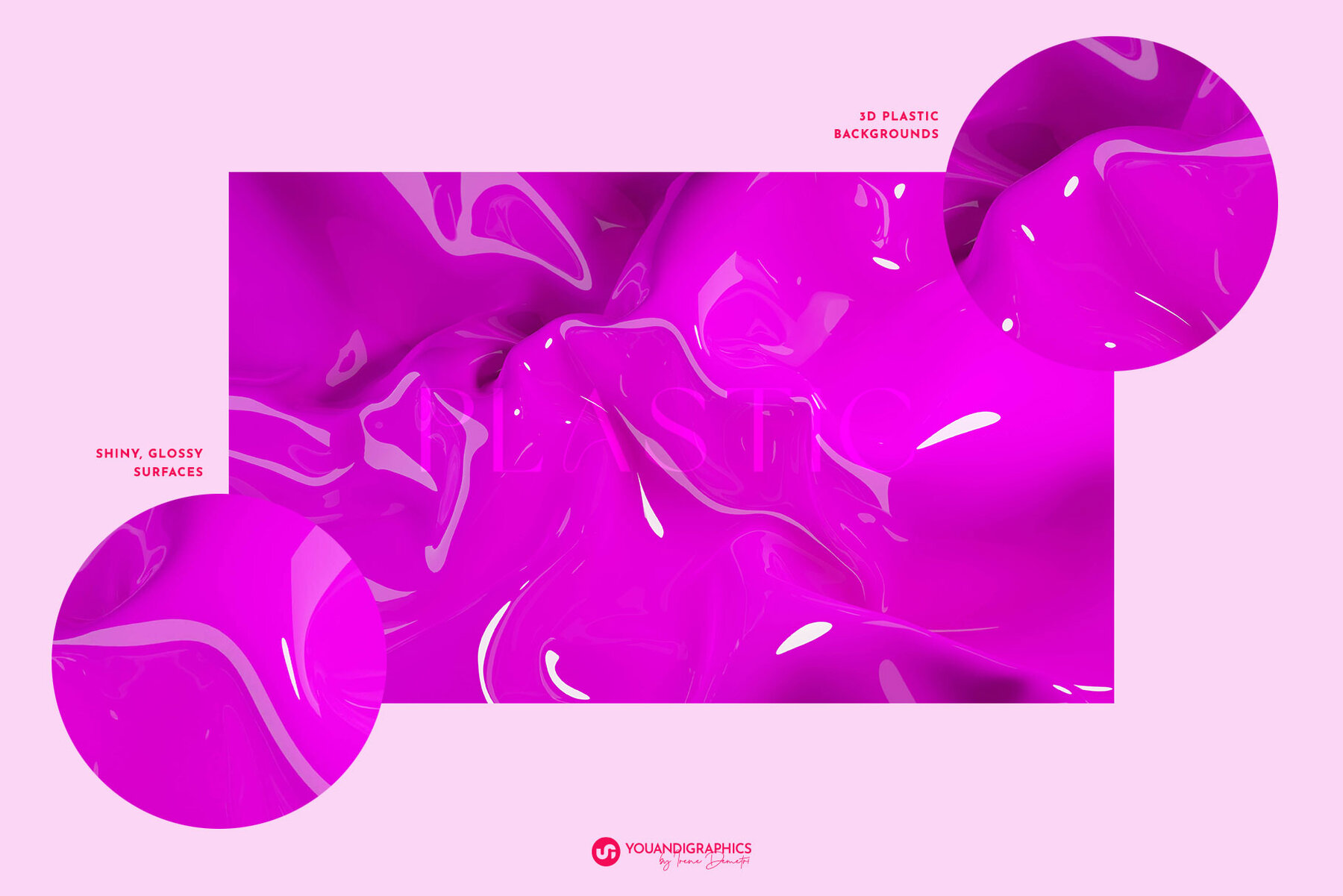 Plastic Texture 3D Backgrounds 5