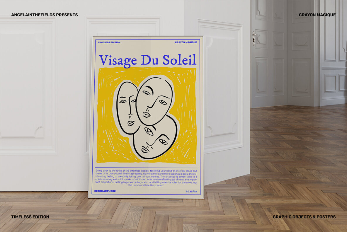 Retro Modern Doodle Art 3