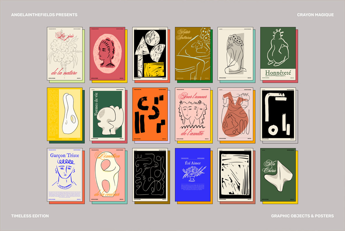 Retro Modern Doodle Art 4