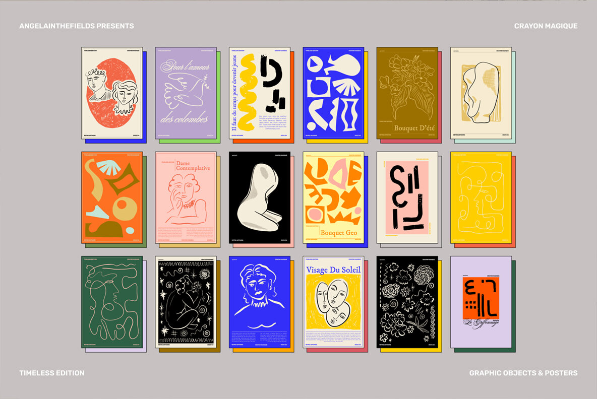 Retro Modern Doodle Art 7