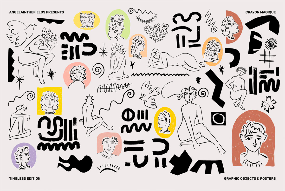 Retro Modern Doodle Art 20