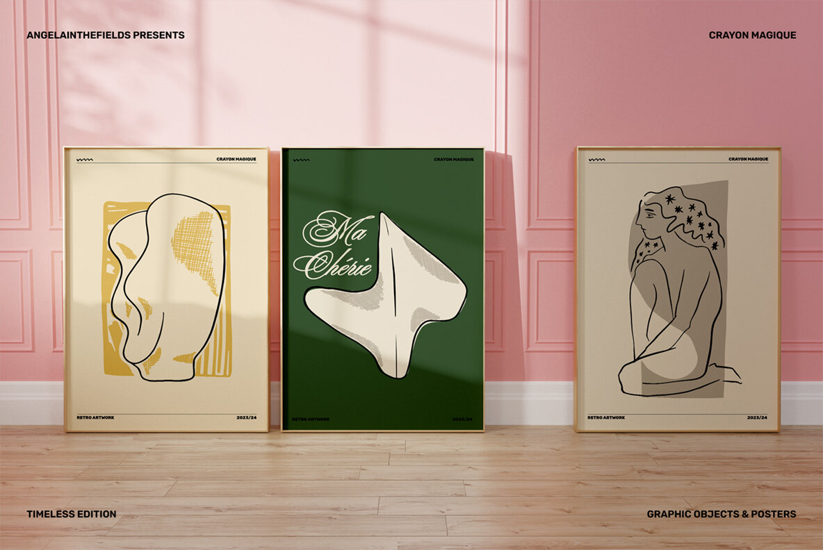 Retro Modern Doodle Art 22