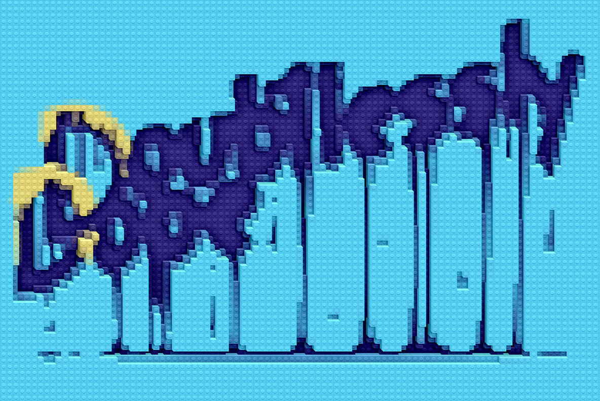 Brick Joint Effect Action 5