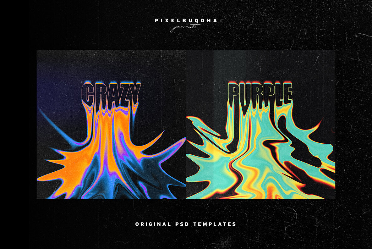 Liquid Text Effects Collection 6