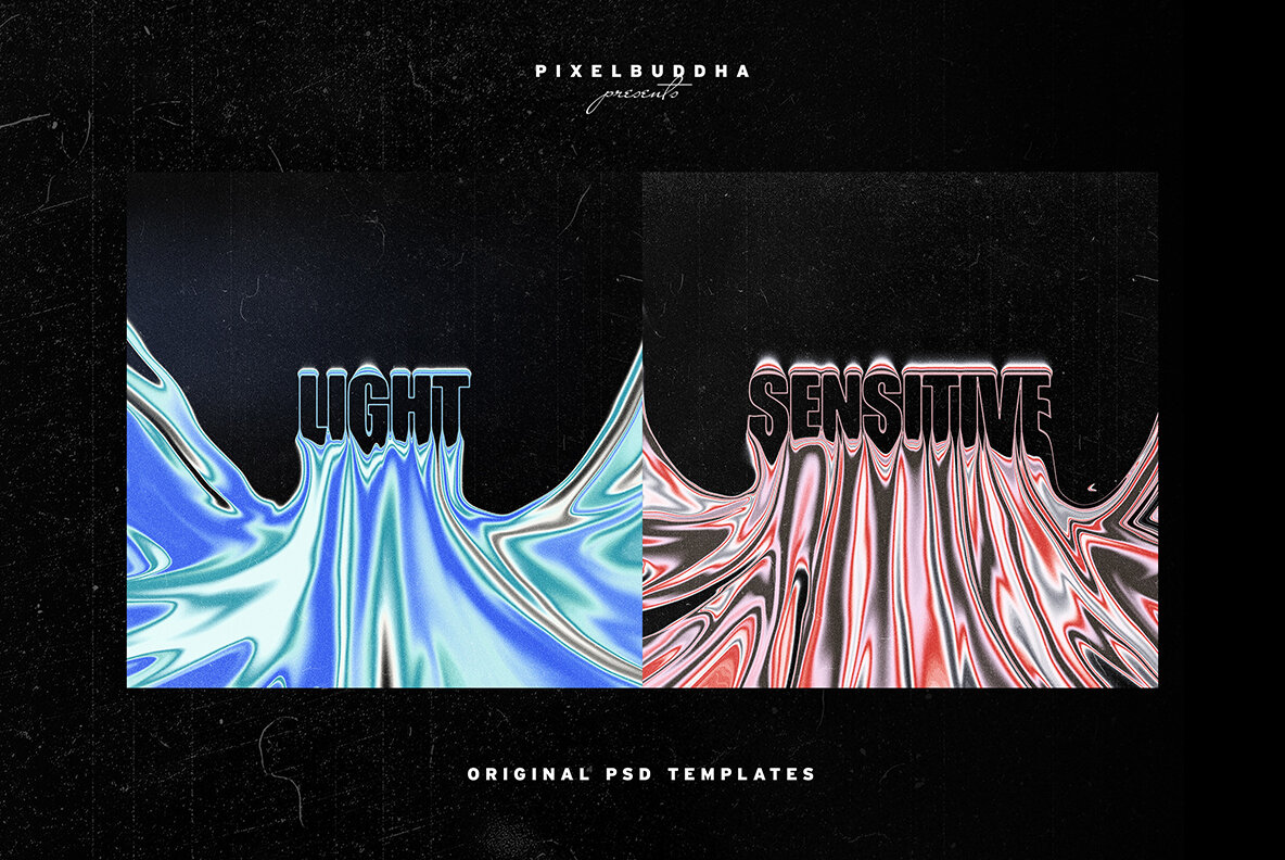 Liquid Text Effects Collection 8