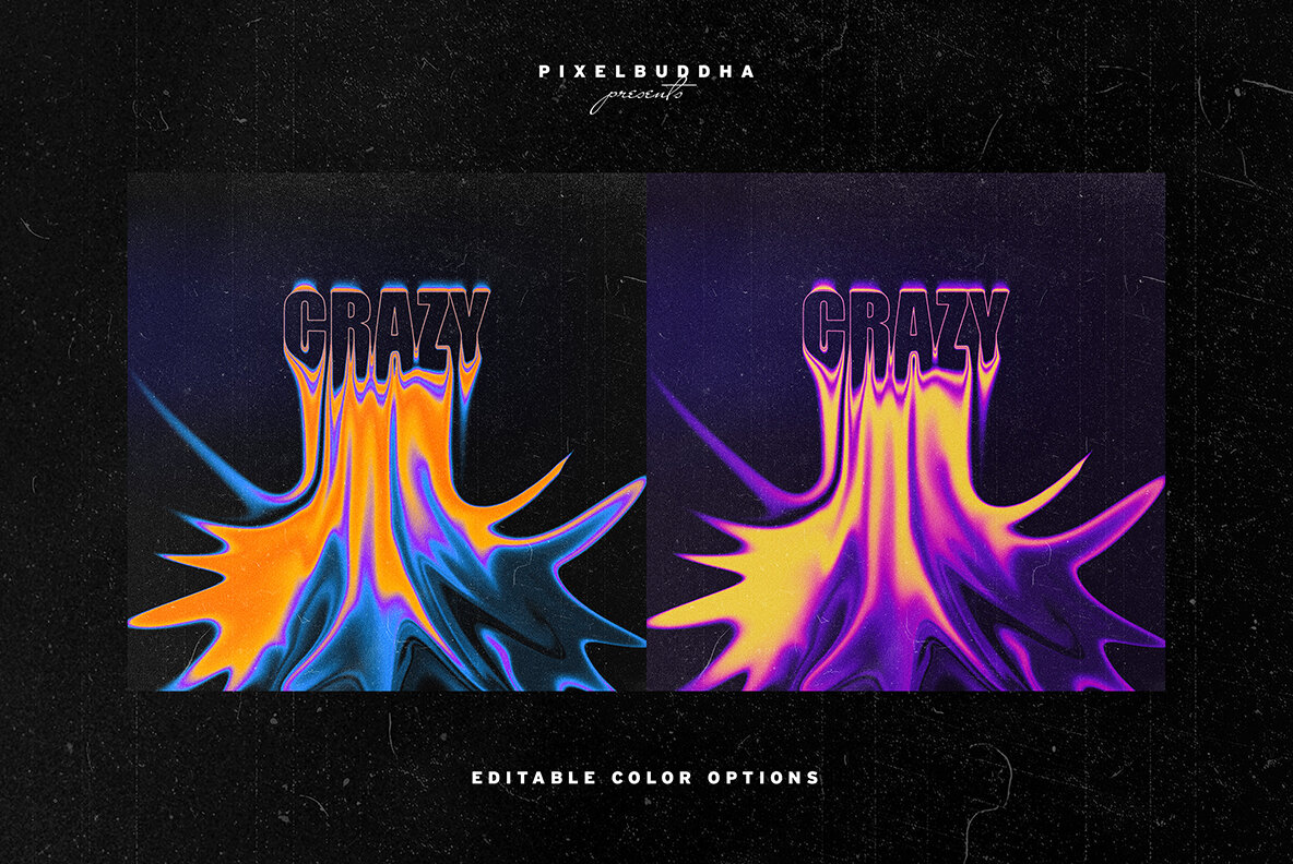 Liquid Text Effects Collection 12