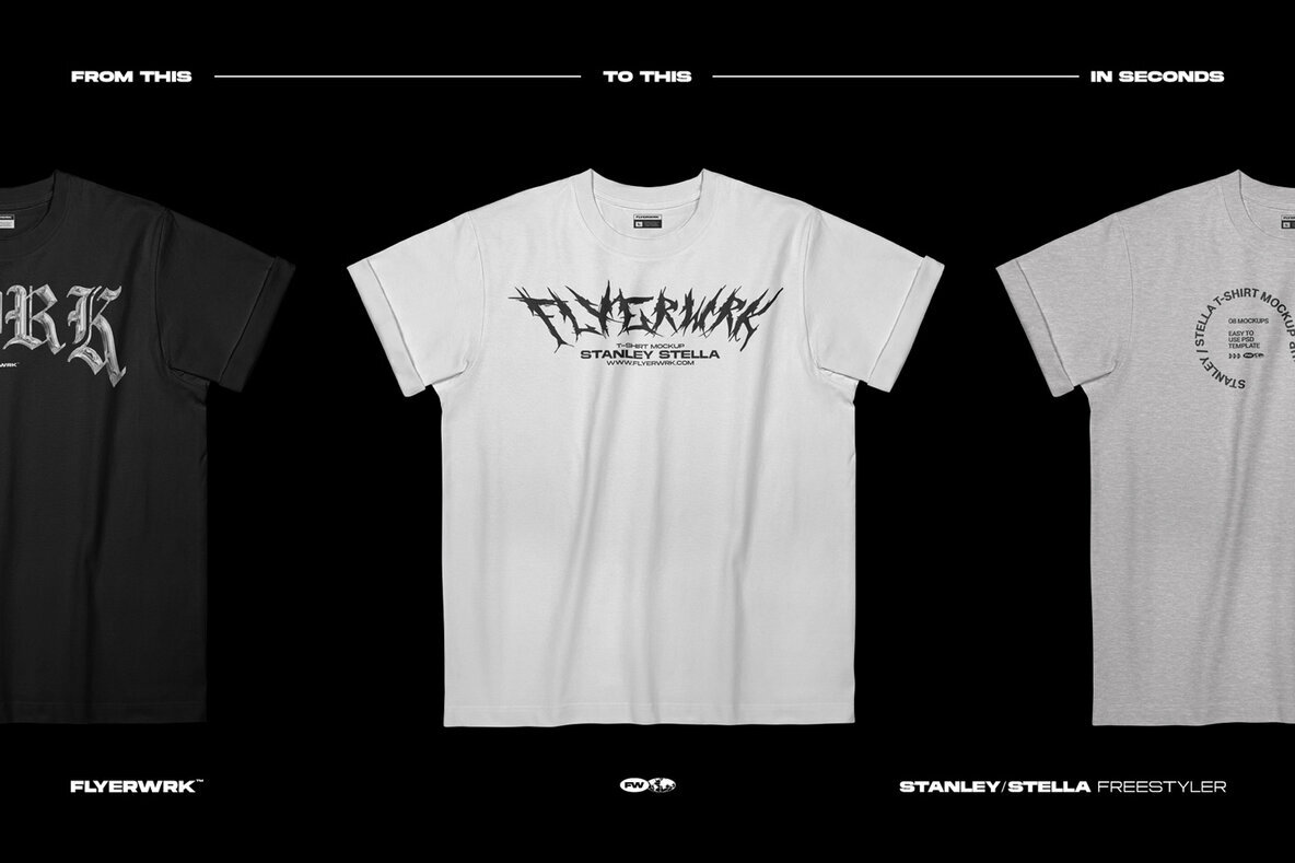 Stanley Stella T Shirt Mockup 3