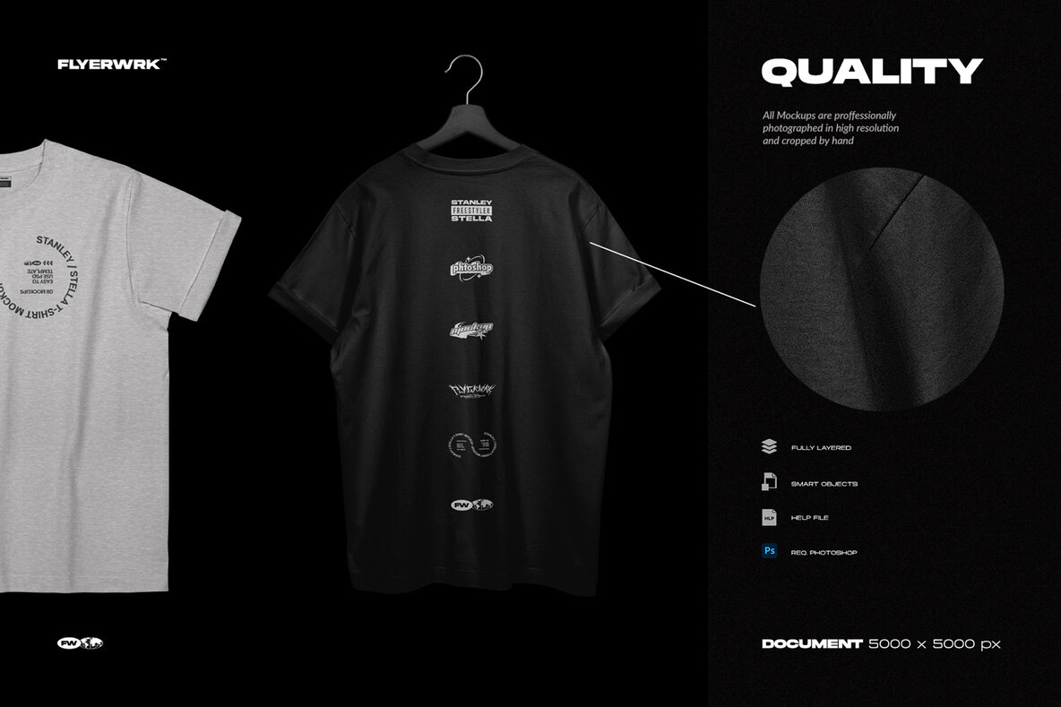 Stanley Stella T Shirt Mockup 4