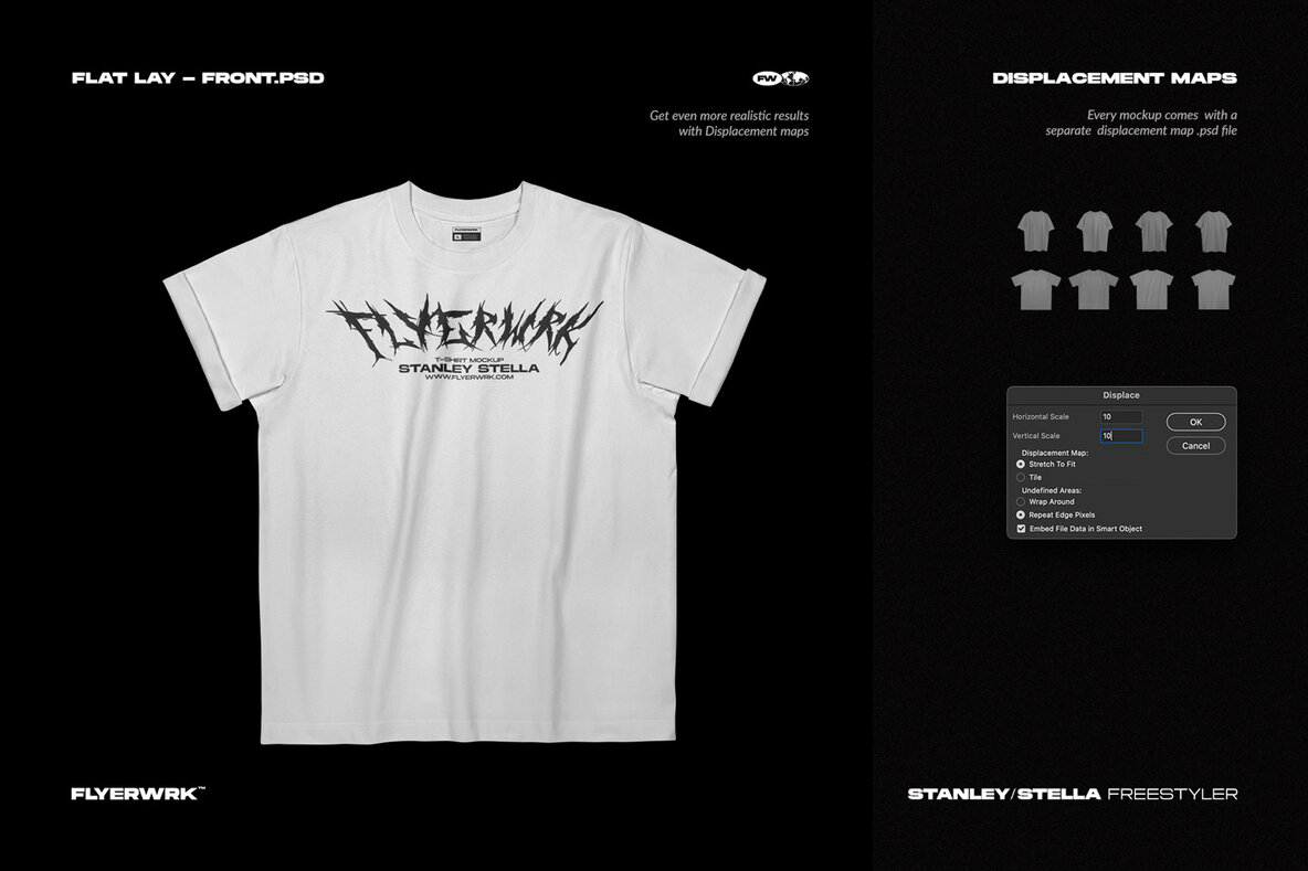 Stanley Stella T Shirt Mockup 7