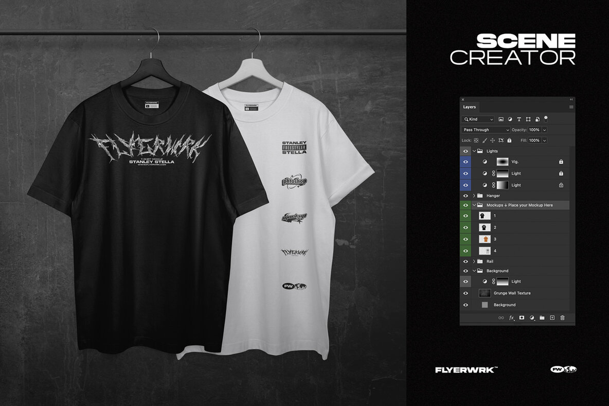 Stanley Stella T Shirt Mockup 8